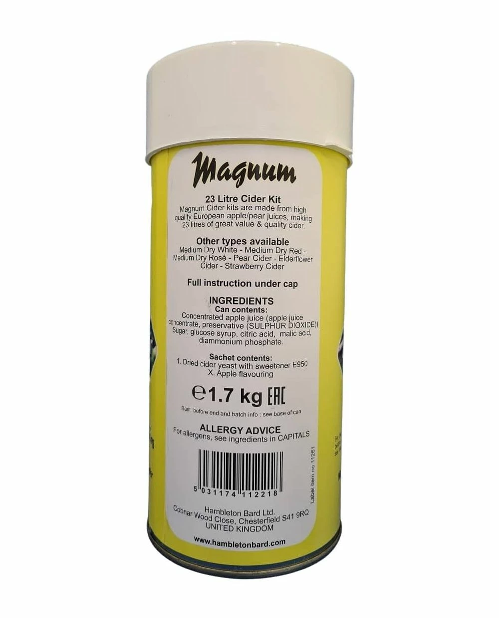 Magnum Apple Cider Kit - 40 Pint Cider Kit 2 Magnum Apple Cider Kit - 40 Pint Cider Kit - Image 2