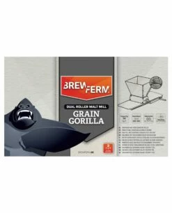Malt Mill With Adjustable Stainless Steel Rollers - Gorilla -Deals Malt Crafts Store gorilla malt mill with adjustable stainless steel rollers 3
