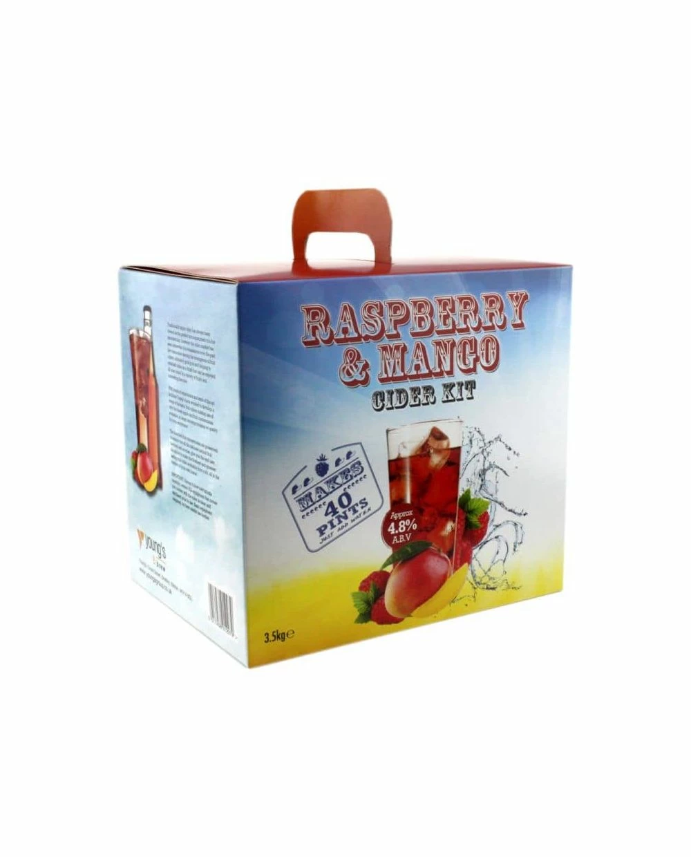Raspberry & Mango Cider Kit - Youngs 1 Raspberry & Mango Cider Kit - Youngs