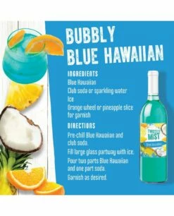 Winexpert Twisted Mist™ Blue Hawaiian Cocktail Wine Kit