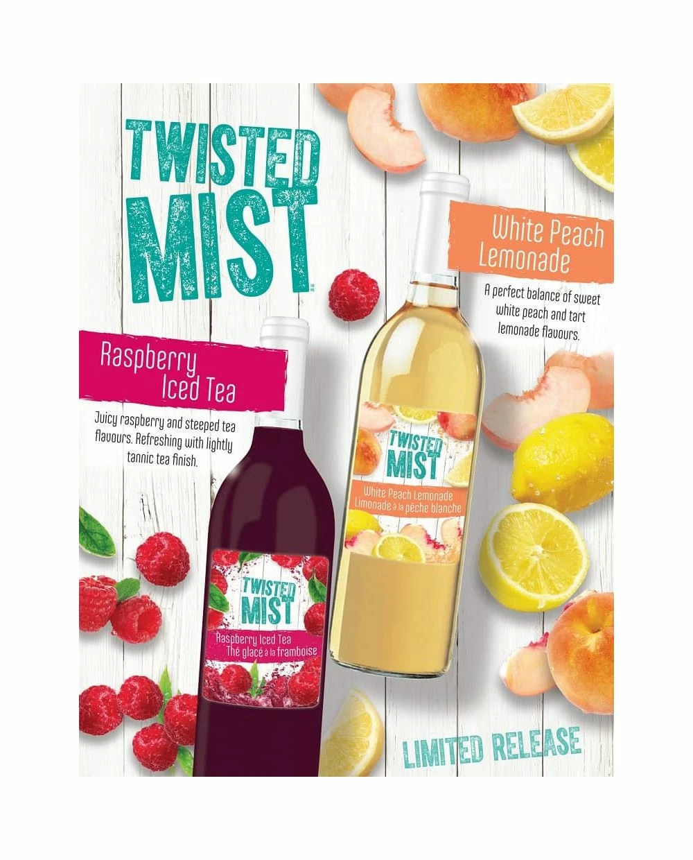 Winexpert Twisted Mist™ White Peach Lemonade Wine Kit 2 Winexpert Twisted Mist™ White Peach Lemonade Wine Kit - Image 2