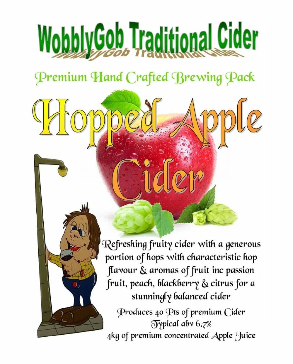 WobblyGob Hopped Cider Kit 1 WobblyGob Hopped Cider Kit